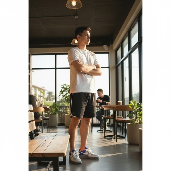 Nike Air Force 1 Low ACG Air Mowabb Sz 11 DS Orange Blue 318776-221 - Picture 3 of 9